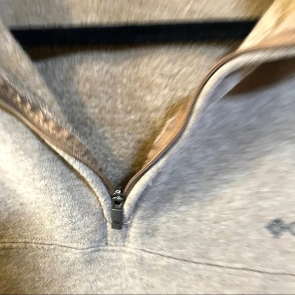 Tan Columbia 1/4 zip Great Hart Mountain - Picture 4 of 6